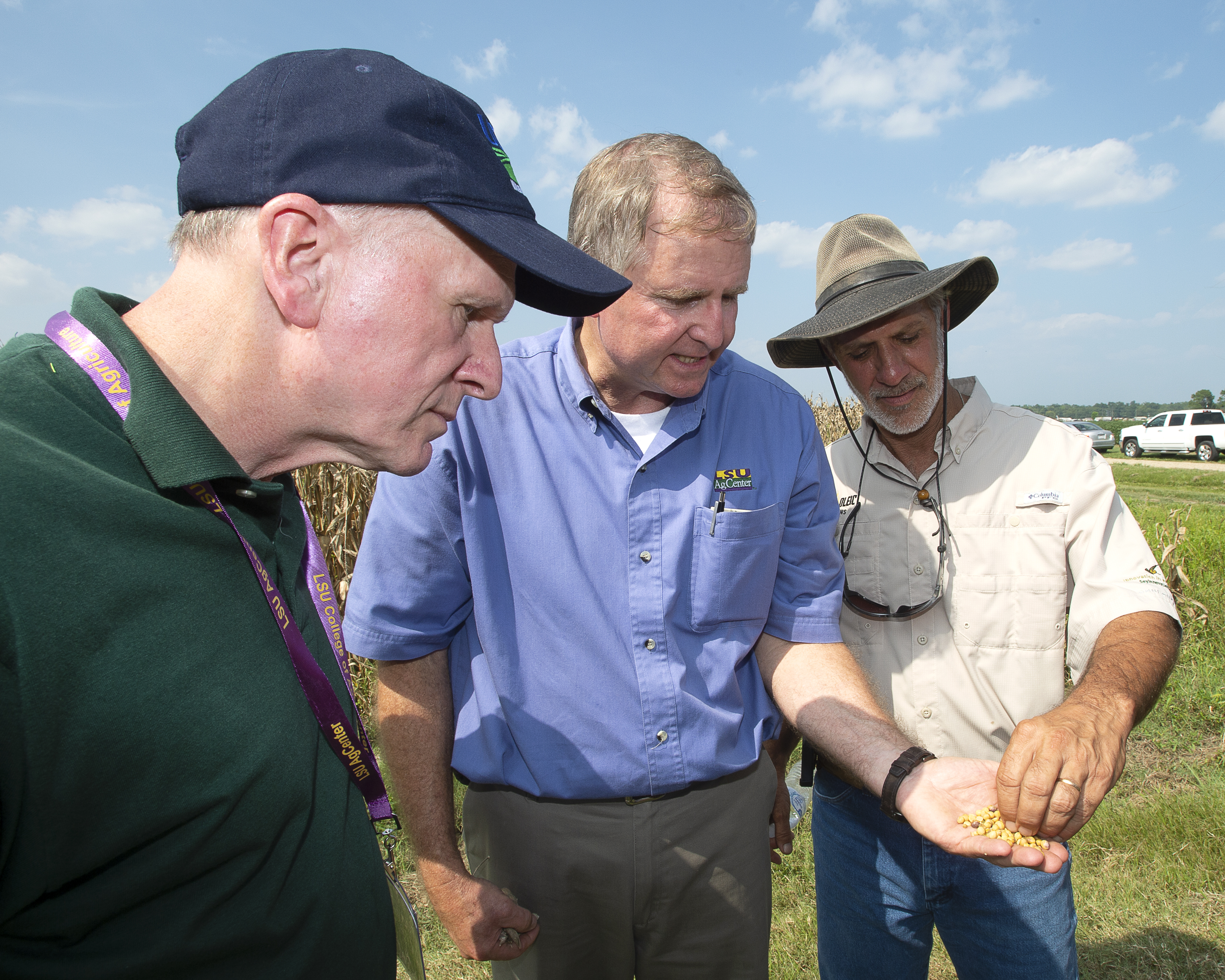 U.S. Department of Agriculture officials visit LSU AgCenter 